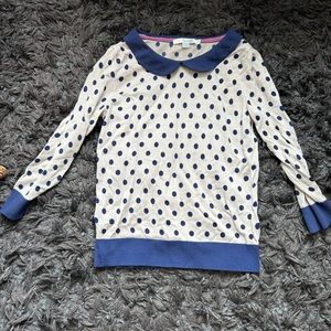 Boden Polka Dot Sweater size 6